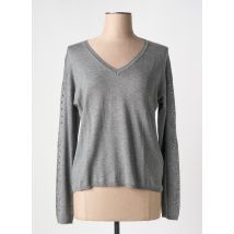 LOU LOU BY NALO - Pull gris en viscose - Femme - Taille 40 - Modz
