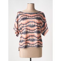 LOLA ESPELETA - T-shirt orange en polyester - Femme - Taille 40 - Modz