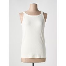 KAFFE - T-shirt beige en coton - Femme - Taille 44 - Modz