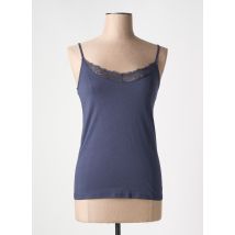 JULIE GUERLANDE - Top bleu en coton - Femme - Taille 38 - Modz