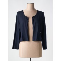 NINA KALIO - Gilet manches longues bleu en viscose - Femme - Taille 42 - Modz
