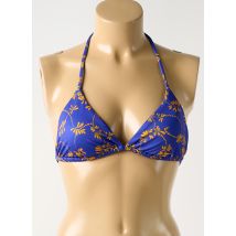 SURKANA - Haut de maillot de bain bleu en polyester - Femme - Taille 38 - Modz