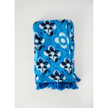 SURKANA - Serviette de plage bleu en coton - Femme - Taille TU - Modz