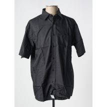 ARMORIAL - Chemise manches courtes noir en coton - Homme - Taille M - Modz