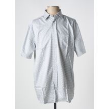 ARMORIAL - Chemise manches courtes gris en coton - Homme - Taille M - Modz