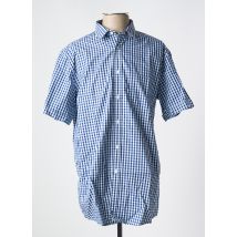 LOUIS VICTOR - Chemise manches courtes bleu en coton - Homme - Taille L - Modz