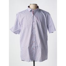 FOXX - Chemise manches courtes rouge en coton - Homme - Taille XXL - Modz