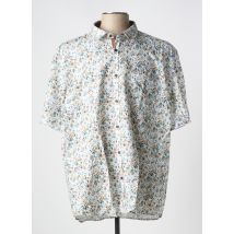 CAPTEN - Chemise manches courtes vert en coton - Homme - Taille 3XL - Modz