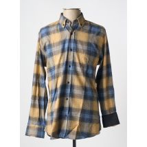 CAP 10 TEN - Chemise manches longues beige en coton - Homme - Taille M - Modz