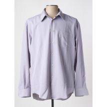 LUCIO - Chemise manches longues gris en polyester - Homme - Taille XXL - Modz