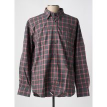 ARMORIAL - Chemise manches longues rouge en coton - Homme - Taille XL - Modz