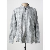 CAP 10 TEN - Chemise manches longues gris en coton - Homme - Taille 4XL - Modz