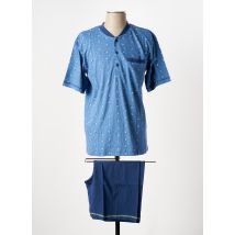 JET - Pyjama bleu en coton - Homme - Taille 38 - Modz