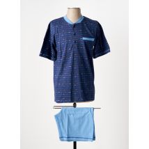 JET - Pyjama bleu en coton - Homme - Taille 38 - Modz