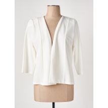 GEVANA - Veste chic blanc en polyester - Femme - Taille 50 - Modz