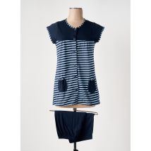 PRIVILEGE - Pyjama bleu en coton - Femme - Taille 40 - Modz