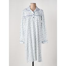 JET - Chemise de nuit blanc en coton - Femme - Taille 36 - Modz