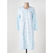 PRIVILEGE - Chemise de nuit bleu en coton - Femme - Taille 40 - Modz