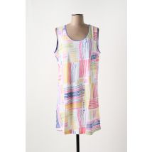 HAJO - Chemise de nuit blanc en coton - Femme - Taille 42 - Modz