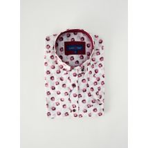 CAP 10 TEN - Chemise manches courtes violet en coton - Homme - Taille L - Modz