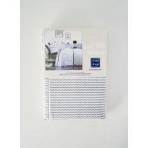 TRADI LINGE - Parure de lit blanc en coton - Femme - Taille TU - Modz