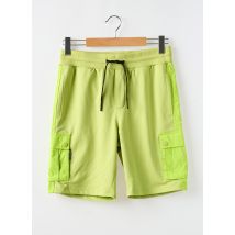 DOUBLEHOOD - Bermuda vert en polyester - Homme - Taille 40 - Modz