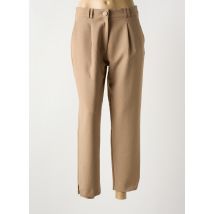 SALSA - Pantalon chino marron en polyester - Femme - Taille W28 - Modz