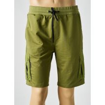 DOUBLEHOOD - Bermuda vert en polyester - Homme - Taille 44 - Modz