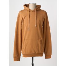 BENSON & CHERRY - Sweat-shirt à capuche marron en coton - Homme - Taille M - Modz