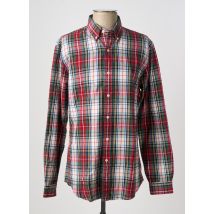 RALPH LAUREN - Chemise manches longues rouge en coton - Homme - Taille M - Modz