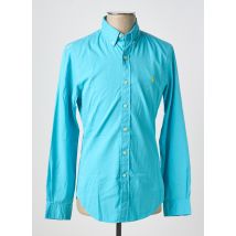 RALPH LAUREN - Chemise manches longues bleu en coton - Homme - Taille M - Modz