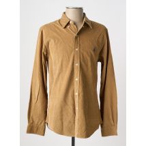 RALPH LAUREN - Chemise manches longues marron en coton - Homme - Taille M - Modz