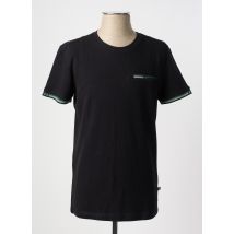 BENSON & CHERRY - T-shirt noir en coton - Homme - Taille XXL - Modz