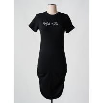PROJECT X PARIS - Robe mi-longue noir en coton - Femme - Taille 34 - Modz