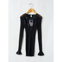 LISANZA - Pull noir en laine - Femme - Taille 38 - Modz