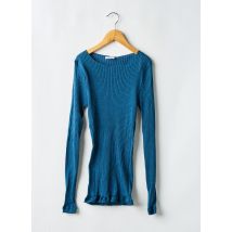 LISANZA - Pull bleu en laine - Femme - Taille 44 - Modz