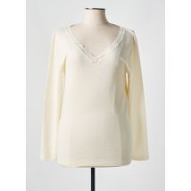 LISANZA - Pull beige en laine - Femme - Taille 46 - Modz