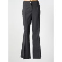 DUO - Pantalon flare gris en polyester - Femme - Taille 42 - Modz