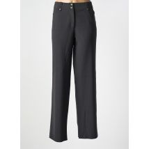 FIGURE LIBRE - Pantalon droit gris en polyester - Femme - Taille 42 - Modz