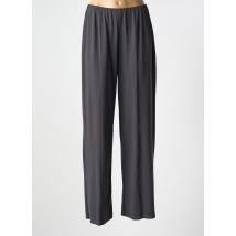 MERI & ESCA - Pantalon droit gris en polyamide - Femme - Taille 44 - Modz