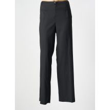 PAUSE CAFE - Pantalon droit noir en polyester - Femme - Taille 48 - Modz