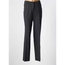 GARDEUR - Pantalon droit noir en laine - Femme - Taille 46 - Modz