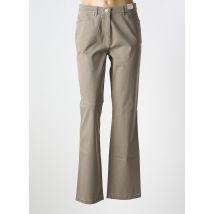GARDEUR - Pantalon droit beige en coton - Femme - Taille 48 - Modz