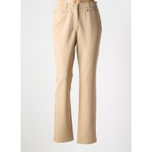 GARDEUR - Pantalon droit beige en lyocell - Femme - Taille 44 - Modz