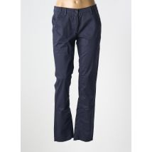 ATELIER GARDEUR - Pantalon droit bleu en coton - Femme - Taille 40 - Modz