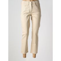 ATELIER GARDEUR - Jeans coupe slim beige en coton - Femme - Taille 44 - Modz