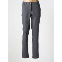 GERKE MY PANTS - Jeans coupe slim gris en coton - Femme - Taille 46 - Modz