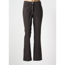 GERKE MY PANTS - Jeans coupe droite marron en coton - Femme - Taille 48 - Modz