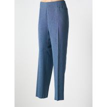 KARTING - Pantalon droit bleu en polyester - Femme - Taille 48 - Modz