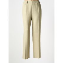 KARTING - Pantalon droit vert en polyester - Femme - Taille 44 - Modz